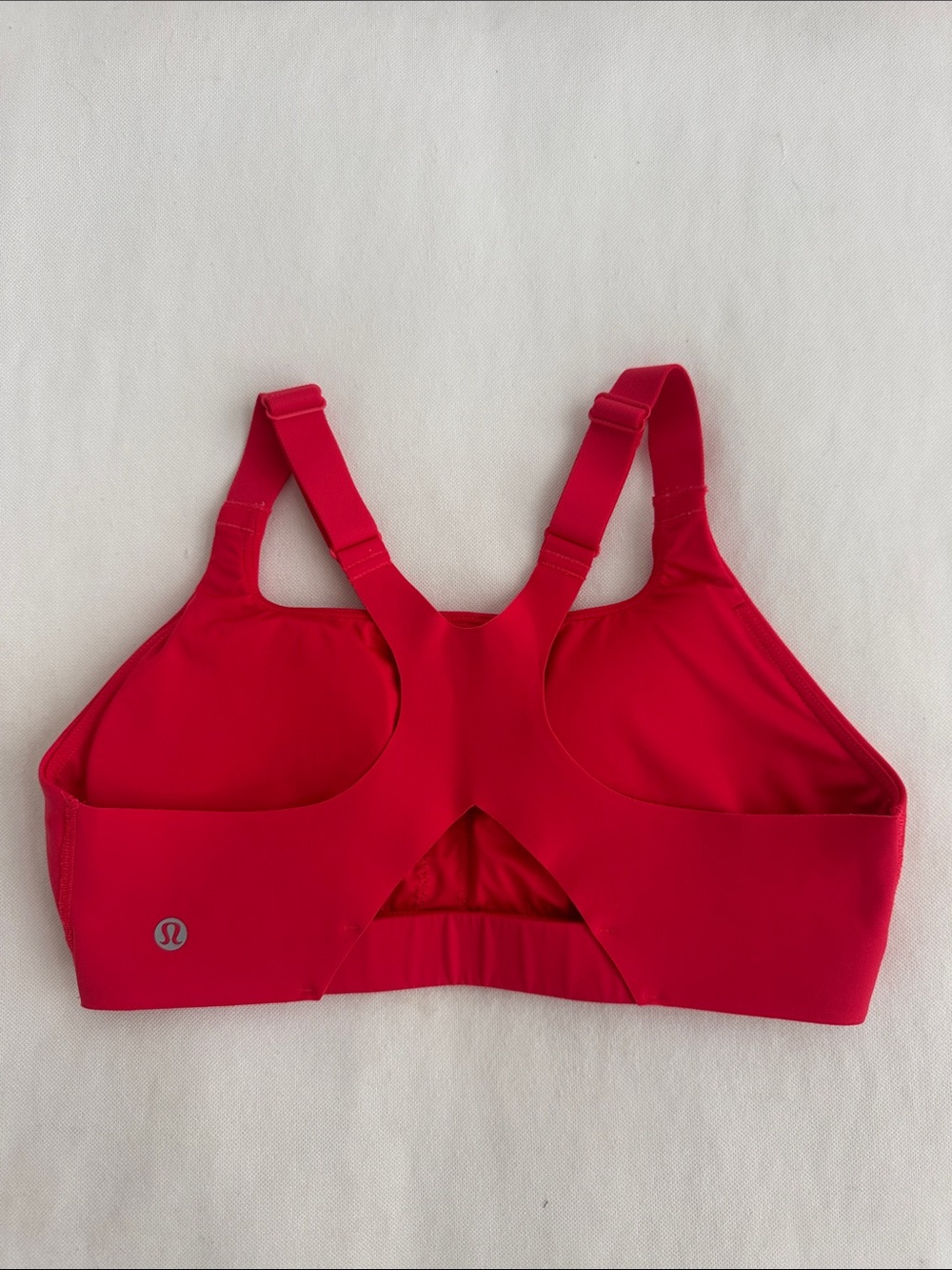 Lululemon Ultralu Square-Neck Workout Bra *high Support - Red Glow